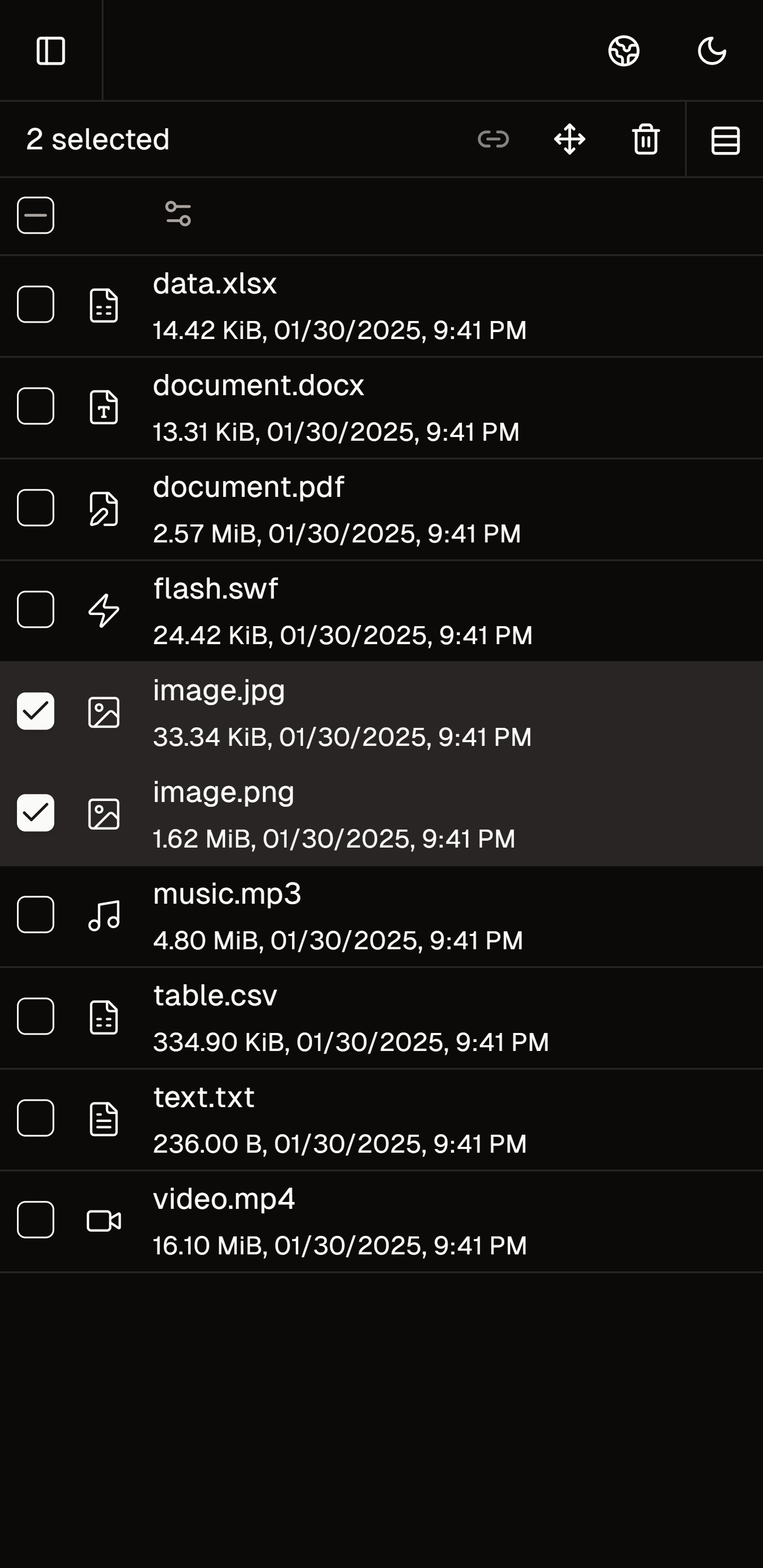 Product screenshot
