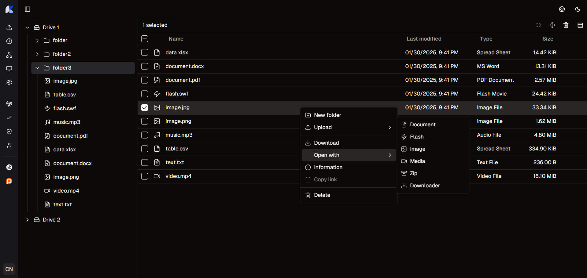 Product screenshot